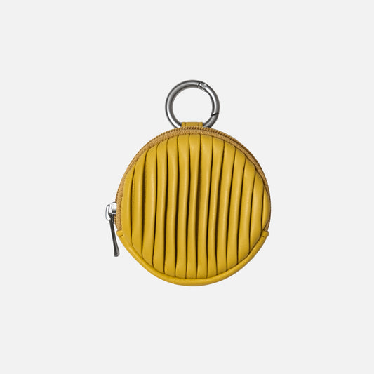 Bloom Pouch in Yellow Camellia