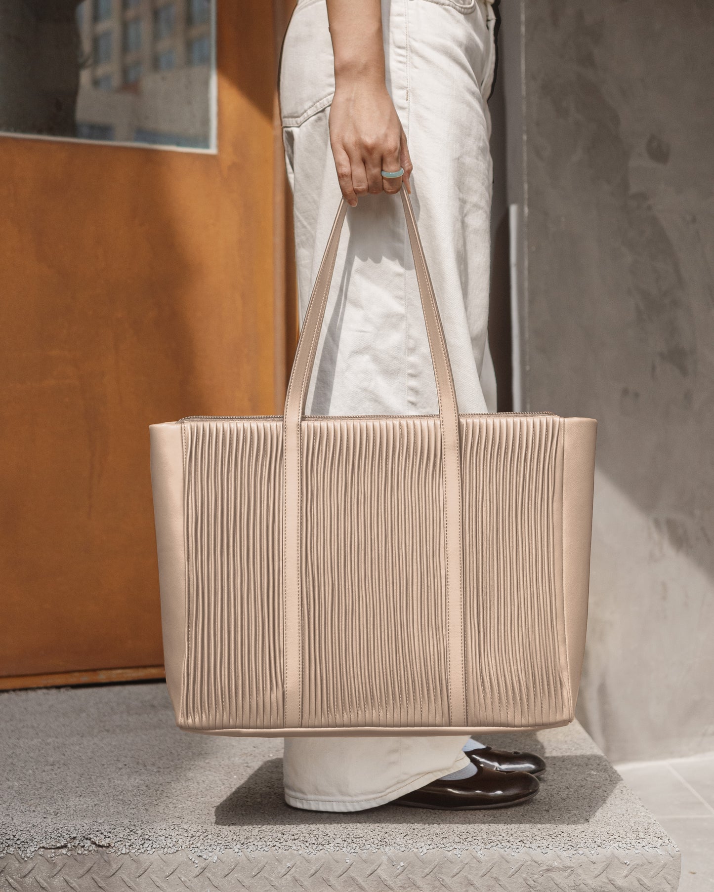 BLOOM BAG 38 in Long Black