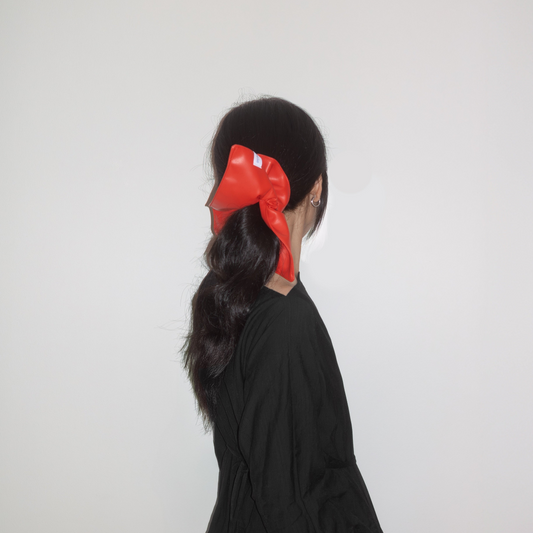 BLOOM SCRUNCHIE in Coffee Cherry [NEW]