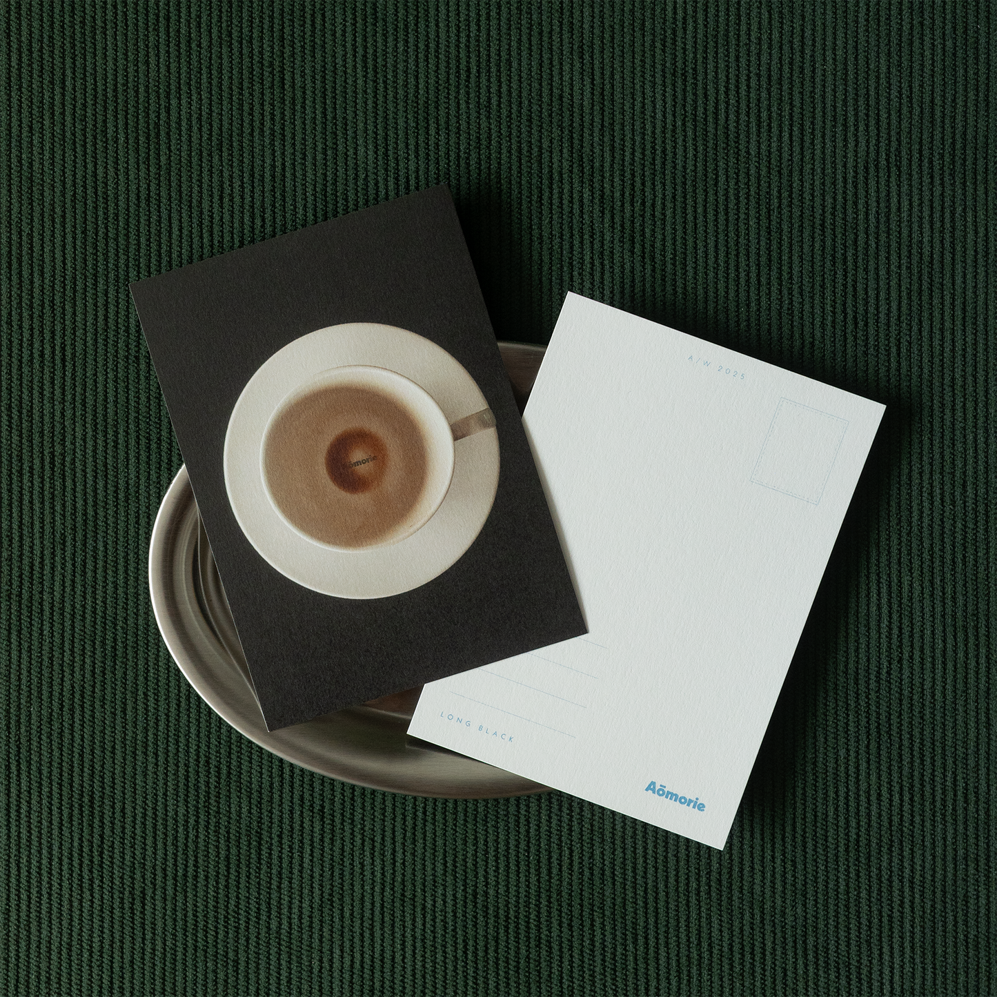 Long Black Aomorie Postcard