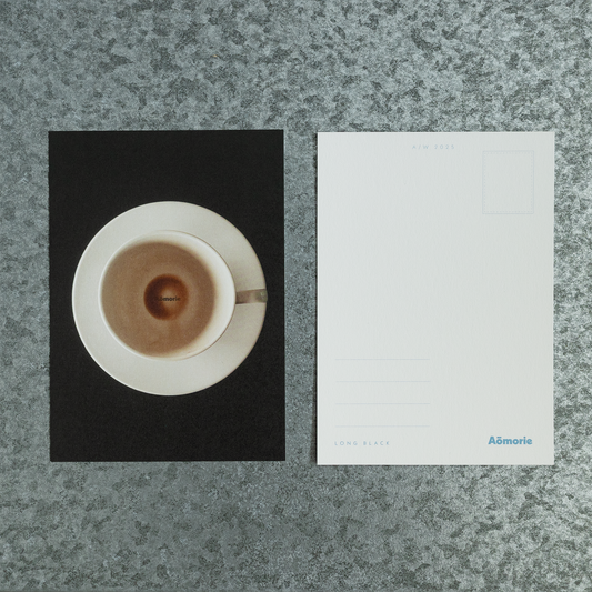 Long Black Aomorie Postcard