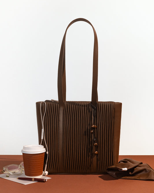 BLOOM BAG 25 in Coffee Bean