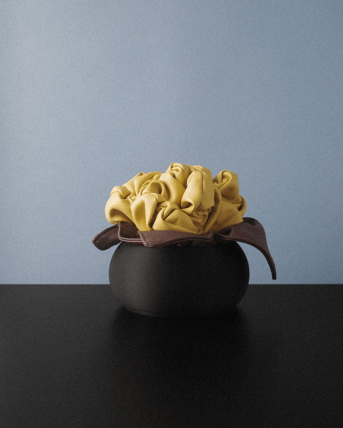 [Studio Second] BLOOM SCRUNCHIE in Yellow Camellia