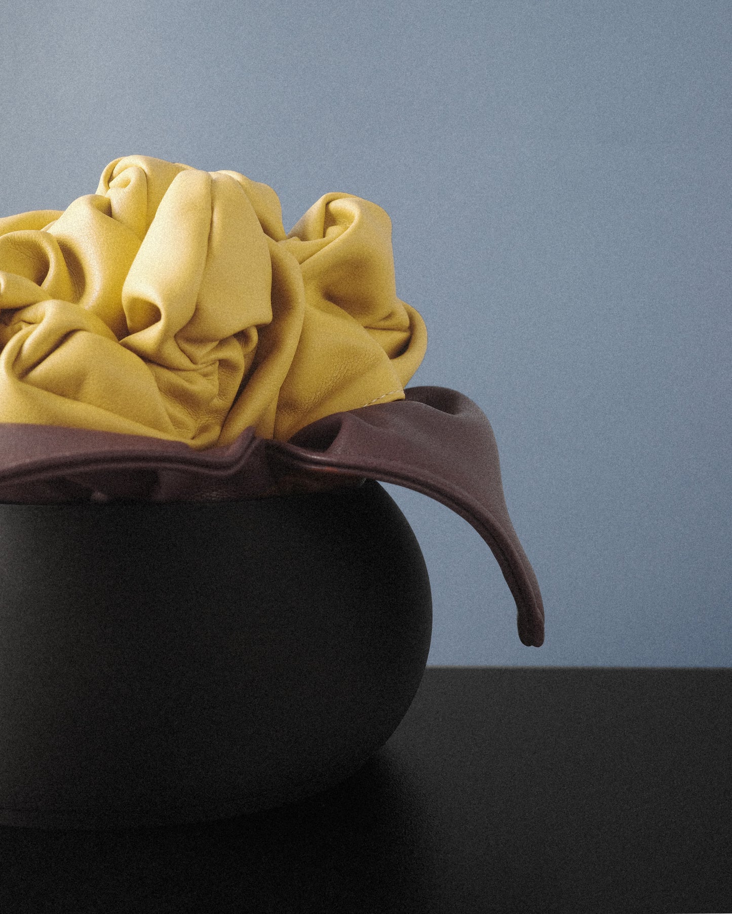 [Studio Second] BLOOM SCRUNCHIE in Yellow Camellia