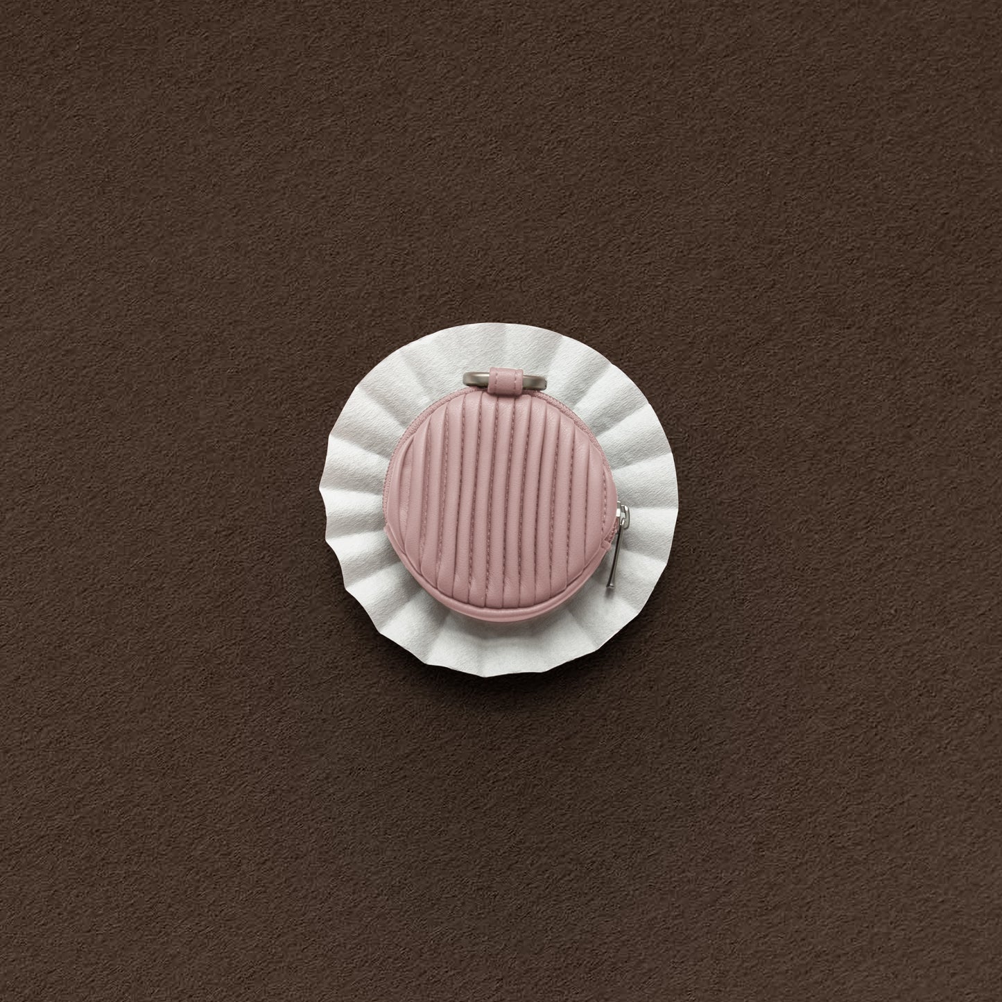 Bloom Pouch in Pink Rose
