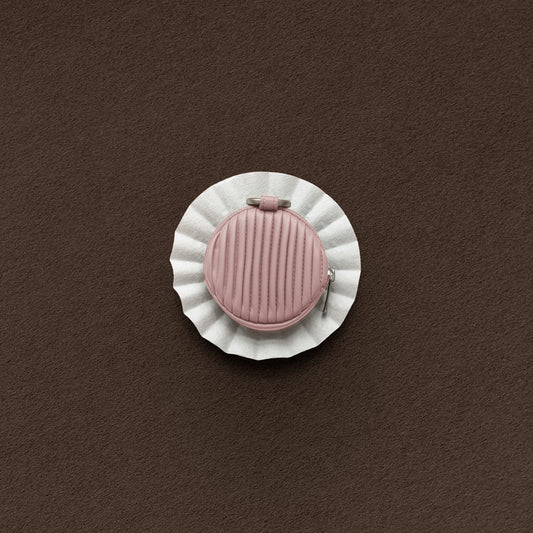Bloom Pouch in Pink Rose